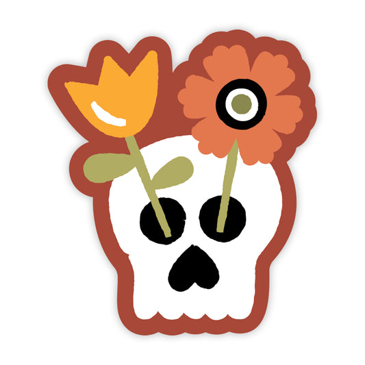 Skull In Bloom