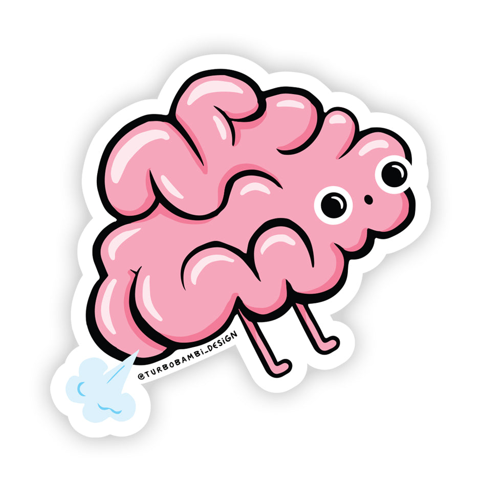 Brain Fart Sticker Machine
