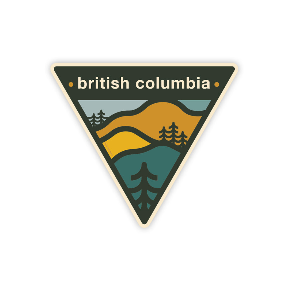Bc Sticker Pack British Columbia Layers – Sticker Machine
